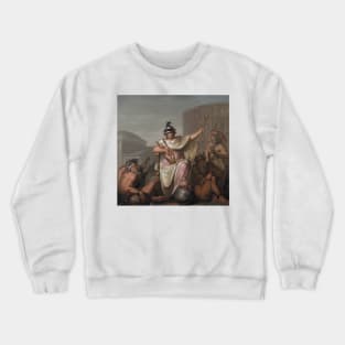 Rome as Ruler of the World by Nicolai Abildgaard Crewneck Sweatshirt